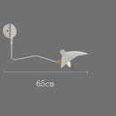 Aluminium Adjustable Long Arm LED Wall Lamps for Bedroom | Nordic Retro Spider Serge Mouille by Ljojo