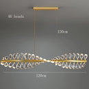 Crystal Chandelier Pendant Light | Luxury Living Room Ceiling Lamp by Ljojo