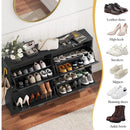 Ljojo™ 4-Drawer Shoe Cabinet with Adjustable Shelves
