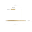 Glass Minimalist Bar Pendant Lamp for a High-end Ambiance by Ljojo
