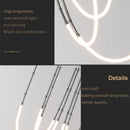 Ljojo Modern Art LED Bar Chandelier Pendant Light