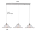 LED Chandelier Light Fixture Chrome Silver Dining Room Kitchen Island Pendant Ljojo Modern Hanging Lamp