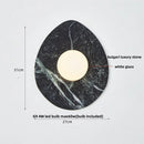 Ljojo LED Wall Lamp Modern Wabi Sabi Cylinder Bulgari Stone Mirror Light