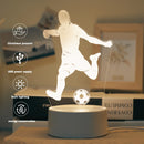 3D Football Night Light USB Sports Decoration Home Desk Lamp by Ljojo