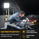 Ljojo™ 100W LED Flood Light with Adjustable Tripod Stand, Indoor Outdoor IP66