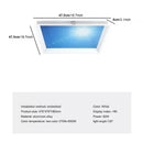 Minimalist LED Sky Ceiling Chandelier Light for Bedroom Decoration by Ljojo