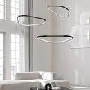 Ljojo Minimalist Aluminum Pendant Light Chandelier for Home Room Decoration