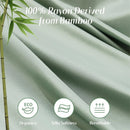 Ljojo 100% Organic Bamboo Silky Bed Sheet Set - Luxuriously Soft Hotel Bedding