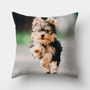 Dog Pattern Cushion Cover for Home Decor by Ljojo