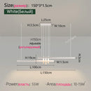 Modern LED Pendant Light Bar Counter Strip Chandelier - Ljojo