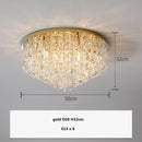 Modern European Luxury K9 Crystals E14 Ceiling Lamp Lustre Dining Living Villa Steel Led Light by Ljojo