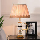 Ljojo Luxury Crystal Table Lamps - Modern, Contemporary Design for Home, Office, or Hotel