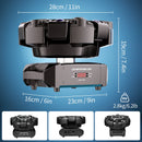 Ljojo™ 150W RGBW Moving Head Light for DJ Disco Party - Voice Control & DMX
