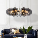 Ljojo Modern American Style Black Pendant Light for Indoor Living Room and Bedroom