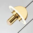 Nordic Golden Chandelier Metal Pendant Light Fixture by Ljojo