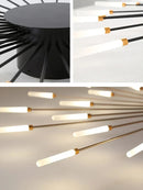 LED Crystal Chandelier Modern Creative Ceiling Lamp for Living Room by Ljojo