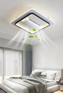 Modern Bladeless LED Ceiling Fan Light by Ljojo - Elegant Home Decoration Indoor Lighting Solution