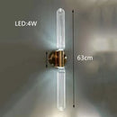 Modern Minimalist LED Glass Pipe Chandelier Pendant Light for Home Decor Restaurant Lobby by Ljojo