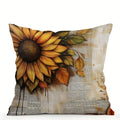 Autumn Harvest Decorative Pillow Cover Set by Ljojo for Sofa, Bedroom, Car
