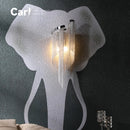 Modern Wall Lamp Bedroom Bedside Tassel High-end Light Luxury Study Lamp by Ljojo