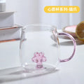 Ljojo 3D Cartoon Animal Glass Cup - Cute Single Layer Cup for Water, Coffee, Juice