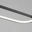 Ljojo Minimalism Line LED Pendant Light for Living Room, Dining Room, Bedroom