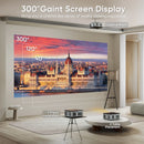 Ljojo™ 25000 Lumens Android 4K 8K Home Theater Projector, 1000ANSI Full HD, Auto Keystone