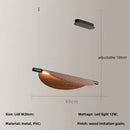 Nordic Wood Grain Leaves LED Pendant Light Chandelier by Ljojo - Wabi Sabi Restaurant Decor