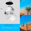 LED Sunset Lamp Adjustable Angle Ceiling Lights Surface Mounted Modern Living Room Sconce Ljojo