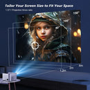Ljojo™ Magcubic 580ANSI 4K Android Projector 32G Voice Control Home Cinema