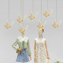 Ljojo Luxury Butterfly Spiral Chandelier for Home Decoration