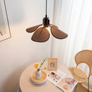 Ljojo Wabi Sabi Style Petal Fabric Pendant Light for Dining Room Chandelier