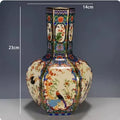 Ljojo™ Ancient Enamel Flower Bird Vase Collection - Home Desk Decor