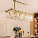 Ljojo Luxury Crystal Chandelier Pendant Light for Living Room Dining Room Home Decor