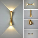 Ljojo LED Wall Lamp 6W 12W IP65 Waterproof Indoor Outdoor Light Fixture