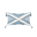Geometric Tufted Tassel Pillow Covers for Home Decor by Ljojo