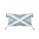 Geometric Tufted Tassel Pillow Covers for Home Decor by Ljojo
