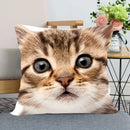Cute Cat Print Pillowcase by Ljojo - Perfect for Home, Car, and Sofa