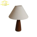 French Retro Solid Wood Table Lamp LED Minimalist Desk Lights Home Decor Ljojo