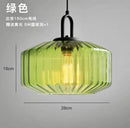 Ljojo Minimalist Glass Pendant Light for Bedroom Living Room Modern Creative Design Chandelier