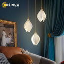 Ljojo Magnolia Chandelier: Luxury Adjustable Pendant Light for Staircase, Restaurant, Hotel