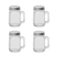 Ljojo 35ml Glass Sealed Mini Bottle Set for Coffee, Honey, Juice - Leakproof & Portable Jar
