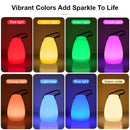 Ljojo LED Remote Control Night Light: Portable, Rechargeable, and Versatile