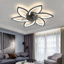 LED Ceiling Fan Light Smart Remote Control Strong Wind Silent Ljojo Fan Lamp