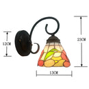 American Bird Tiffany Style Glass Wall Lamp for Bedroom & Dining Room Decor by Ljojo