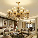 Ljojo Luxury Crystals Chandelier for Dining Living Room Bedroom Atmosphere