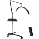 Ljojo 20 inch Half Moon LED Floor Light for Eyelash Extensions and Beauty Makeup