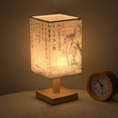 LED Square Decoration Table Lamp Dimmable Chinese Style USB Plug Night Light Ljojo