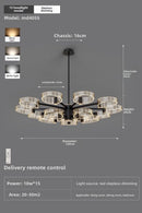 Ljojo Living Room Pendant Light Luxurious Nordic Chandelier Home Decor Lighting
