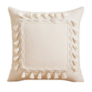 Boho Tassel Accent Pillow Covers by Ljojo - Modern Farmhouse Decor